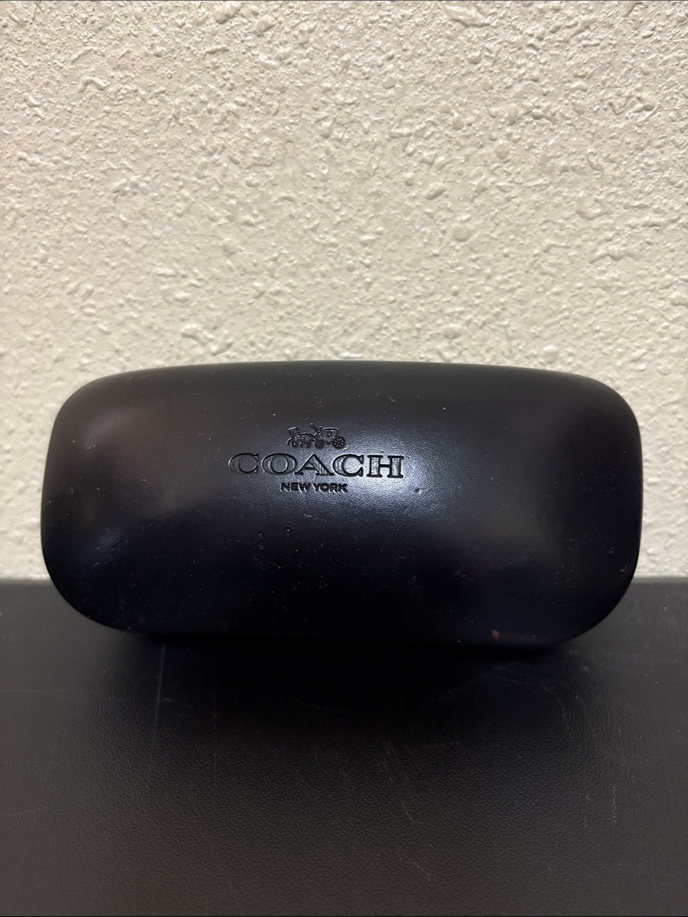 Coach Black Hard Shell Eyewear Case